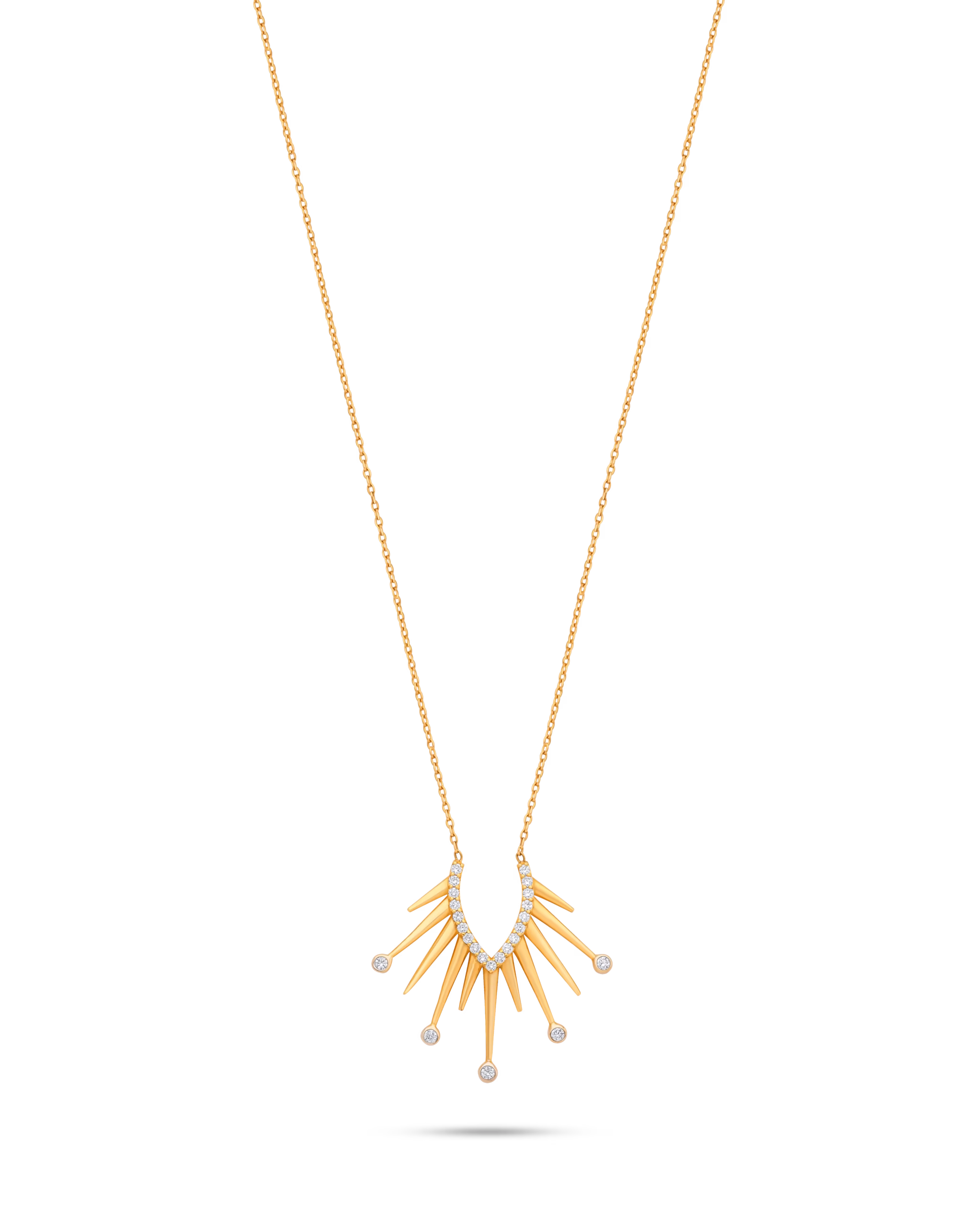 Diamond Subflares Necklace